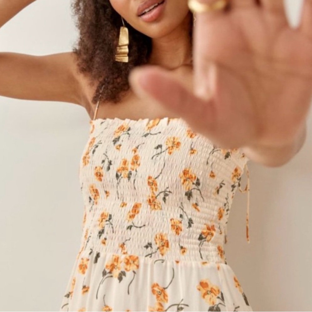 NWOT Reformation Sable Midi Dress - Picture 3 of 7